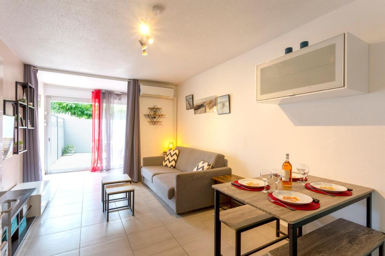 Beau Studio Avec Grande Terrasse La Grande Motte Luaran gambar